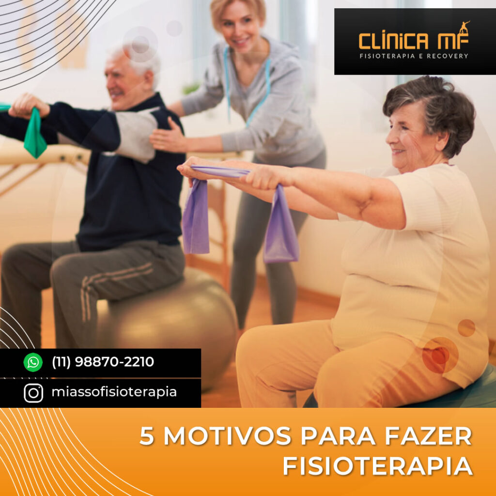 5 motivos para fazer fisioterapia